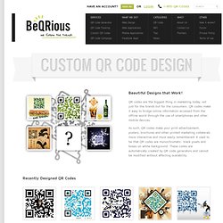 Custom QR Code Design