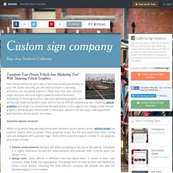 Custom sign company