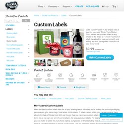 StickerYou Products