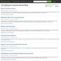 Customer Service & Tech Support Blog - All Companies