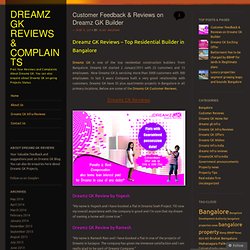 Customer Feedback & Reviews on Dreamz GK Builder