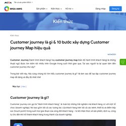 Customer journey là gì & 10 bước xây dựng Customer journey Map