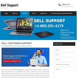 Dell customer support phone number +1-800-201-4179 Provides Hassle-Free Solution