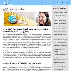 AT&T Customer Service