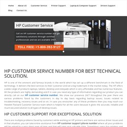 HP Customer Service +1-800-392-9127