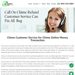 Chime Customer Service Online in USA