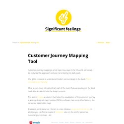 Customer Journey Mapping Tool