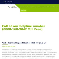 Adobe Support Number UK 0800-090-3851 Adobe Helpline Number UK