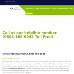 Best Gmail services Helpline Number