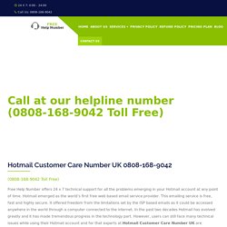 Hotmail Customer Care Number