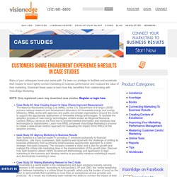 customer-case-studies  VisionEdge Marketing