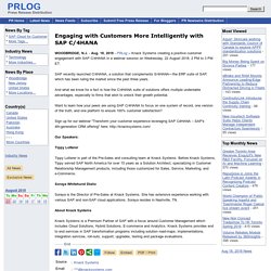 Engaging with Customers More Intelligently with SAP C/4HANA