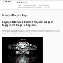Proposal Rings/Engagement Ring Singapore