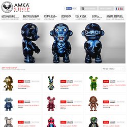 Art toys customisés par des artistes talentueux , exemplaire unique - AmkaShop.com - 1