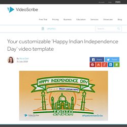 Your customizable ‘Happy Indian Independence Day’ video template