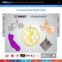 Customizable Retail Gifts : "target 3d printed"