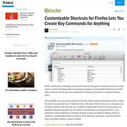 Customizable Shortcuts for Firefox Lets You Create Key Commands for Anything