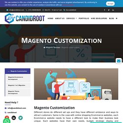 Magento Customization Service for Ecommerce Store- CandidRoot