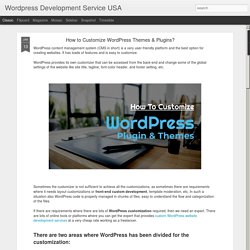 How to Customize WordPress Themes & Plugins?