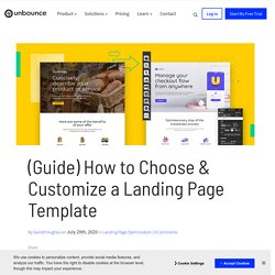 (Guide) How to Choose & Customize a Landing Page Template