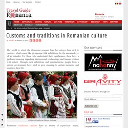 Customs and traditions in Romania