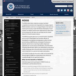 U.S. Customs and Border Protection - Travel