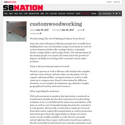 customwoodworking - Posts - custom wood furniture