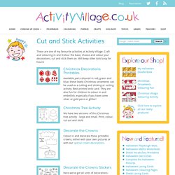 Cut and Stick Activities