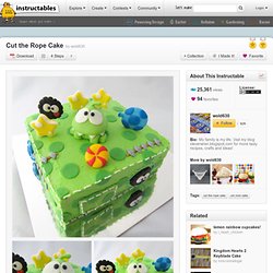 Cut the Rope Cake