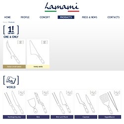 Knives, cutting boards and accessories LAMAMI