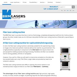 Fiber Laser Cutting Machine for Sale - BRM Lasermachines