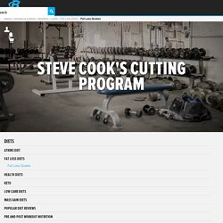 Steve Cook's Cutting Program