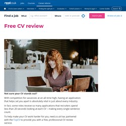 CV Review Services