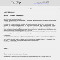 CV2015 - TextUp