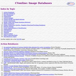 CVonline: Image Databases