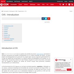 CVS - Introduction