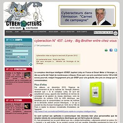 cyberaction Linky : Big Brother entre chez vous