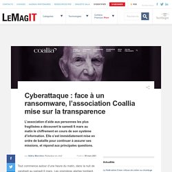 Cyberattaque : face à un ransomware, l’association Coallia mise sur la transparence