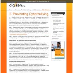 Cyberbullying - digizen.org