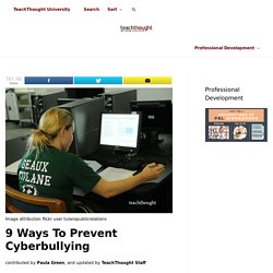 9 Ways To Prevent Cyberbullying