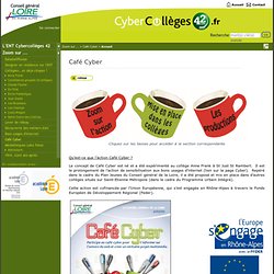 CyberCollèges42 Site inter-établissements - Café Cyber