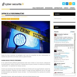 Zapping de la Cybercriminalité #01