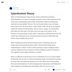 Cyberfeminist Theory