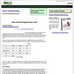 How chord progressions work