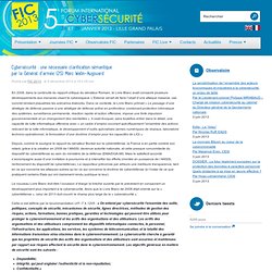 Cybersécurité : une nécessaire clarification sémantiquepar le Général d’armée (2S) Marc Watin-Augouard