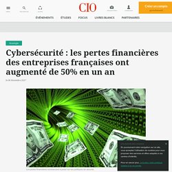 Cyberattaques : des pertes évaluées à 2,25 M€ en moyenne en France
