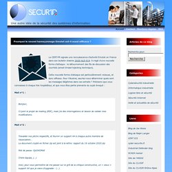 Secur'id : cybersécurité industrielle, web, logiciel libre (securid)