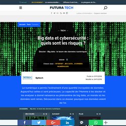 Big data et cybersécurité : quels sont les risques ?