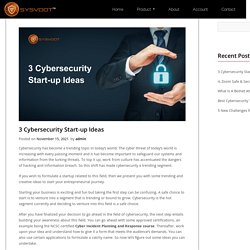 3 Cybersecurity Start-up Ideas - Sysvoot Antivirus Pro