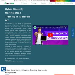 Cybersecurity Certification Training